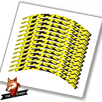 Mountain Bicycle Wheels MTB Rim Decal Stickers for MAVIC CROSSRIDE